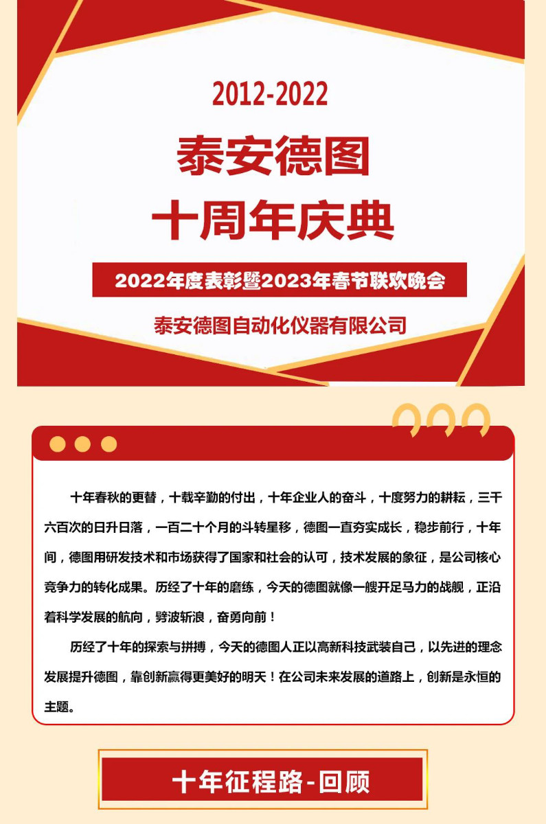 新聞速遞 | 泰安德圖十周年慶典回顧-2022年度表彰暨2023春節(jié)聯(lián)歡晚會